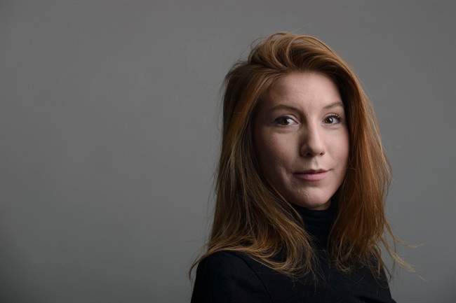 File handout photo portrait of the Swedish journalist Kim Wall.