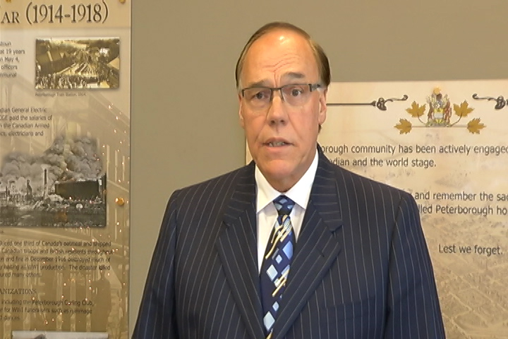 Peterborough Mayor Daryl Bennett, 2016