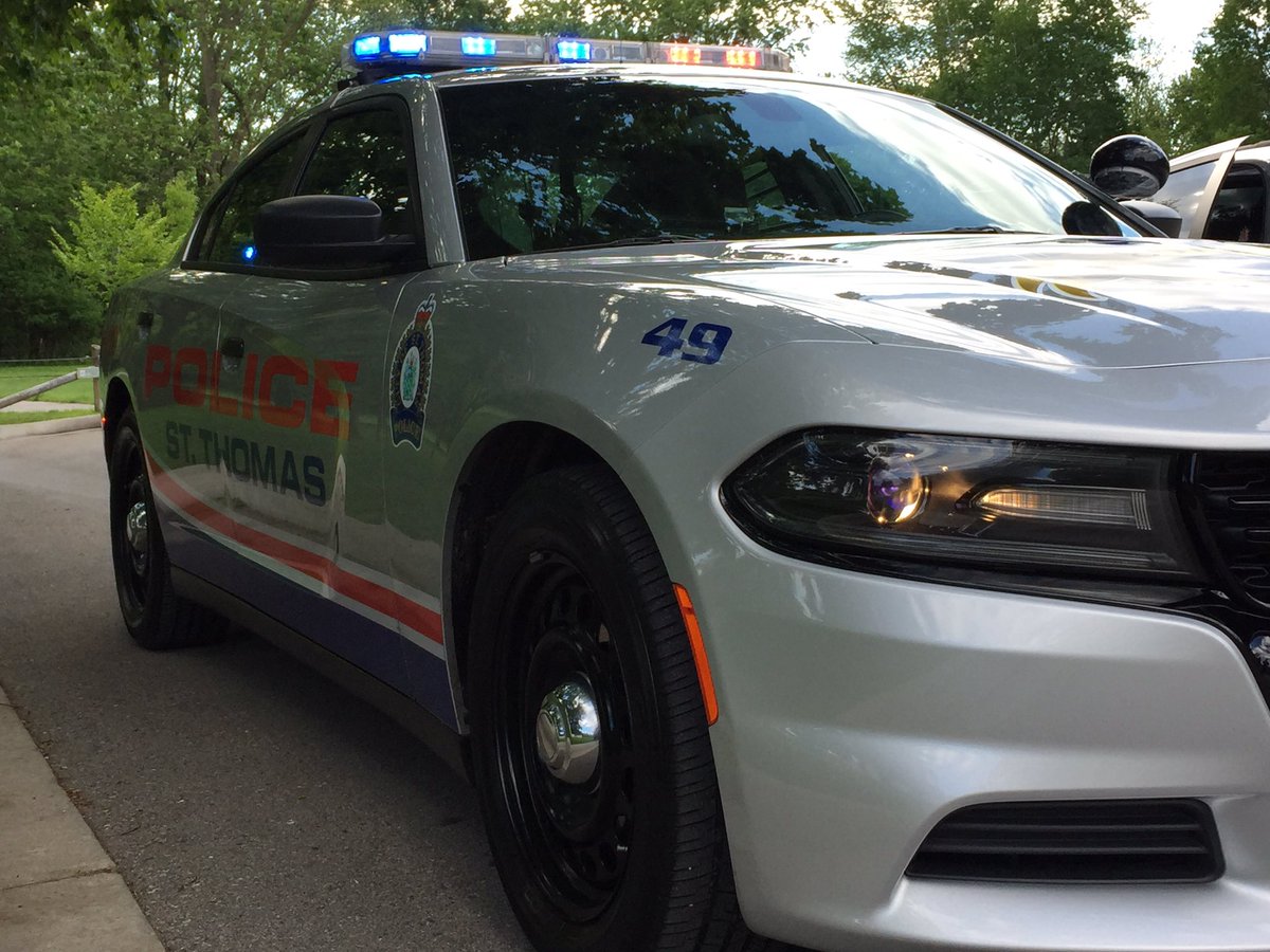 St. Thomas Police Service cruiser.