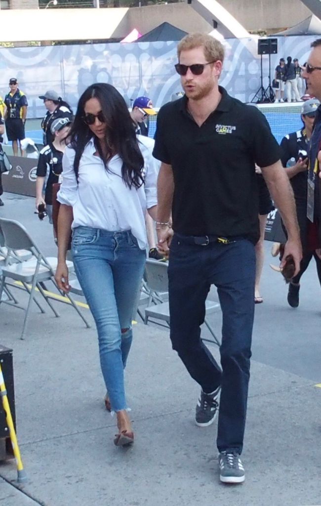 Prince Harry, Meghan Markle spotted together at Invictus Games - image