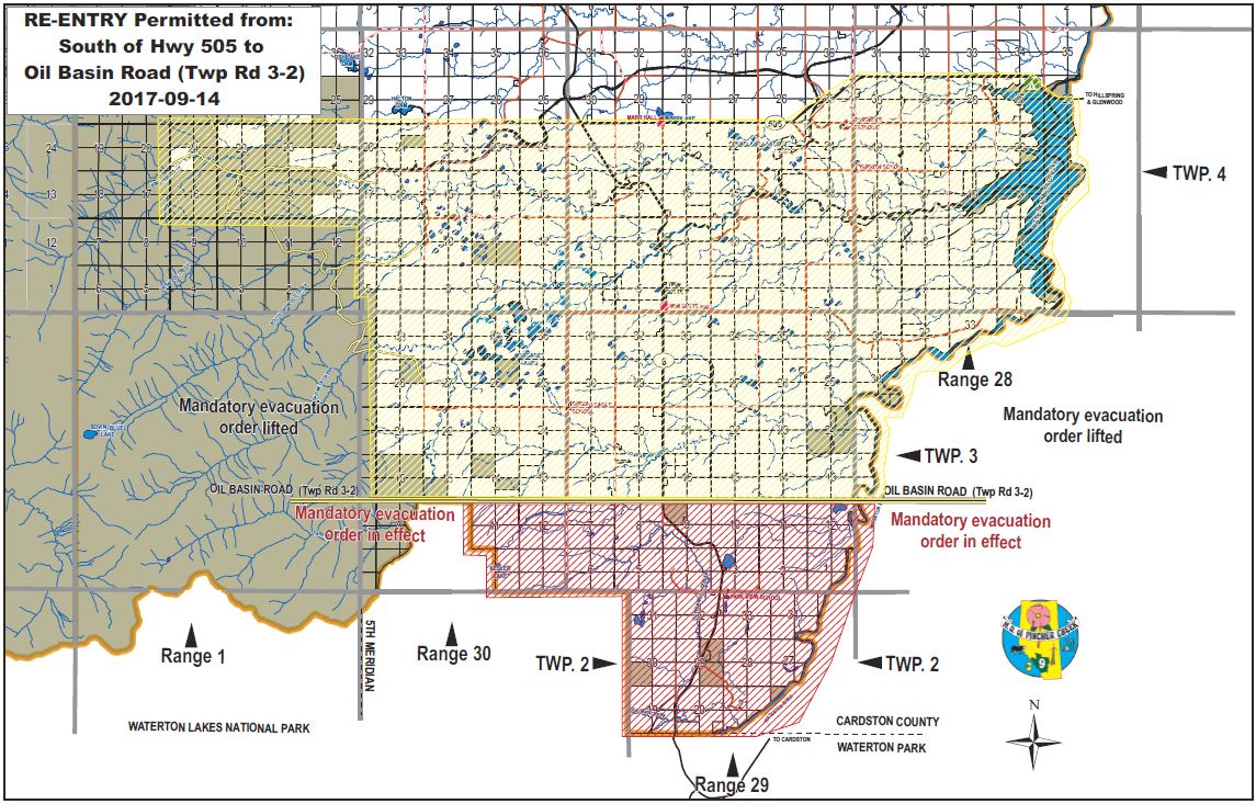 Waterton wildfire update: re-entry to park, townsite could take weeks - image