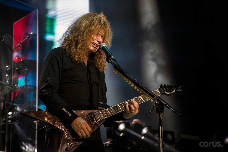 Megadeth performs live at Budweiser Stage in Toronto, Ont.
