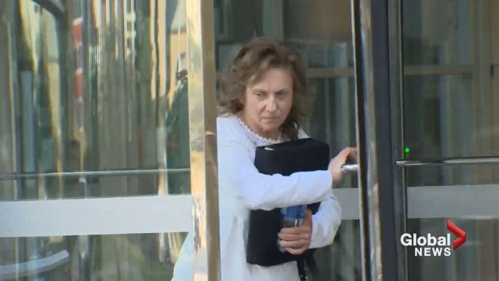 Patricia Couture seen outside Calgary court Sept. 5, 2017.