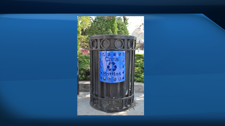The Queen City will be installing new recycling bottle baskets throughout the downtown core and along 13th Avenue in the Cathedral neighbourhood.