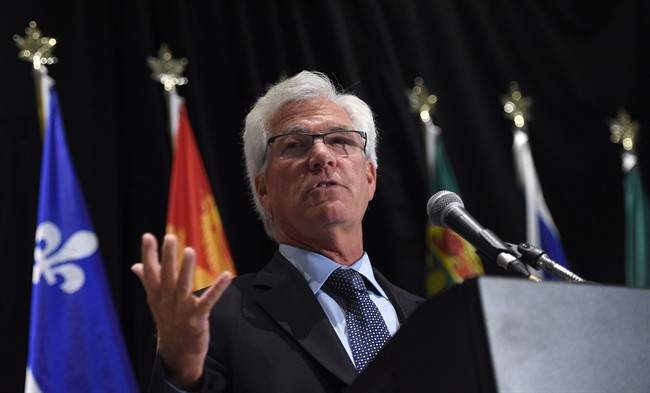 A photo of Minister of Natural Resources Jim Carr in Ottawa on Friday, Sept. 15, 2017.