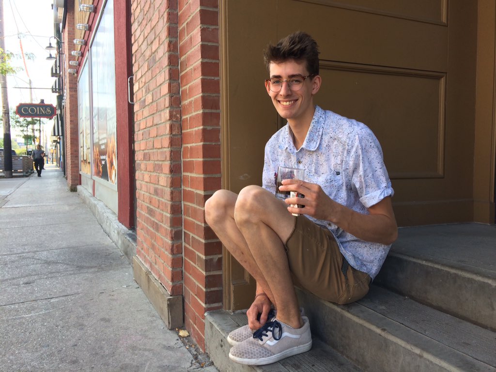 “I think it’s kind of weird, because we probably shouldn’t be having it this hot,” said Evan Spindler, who is doing his best to enjoy the warm temperatures. “It makes me a little concerned in the environmental area.”