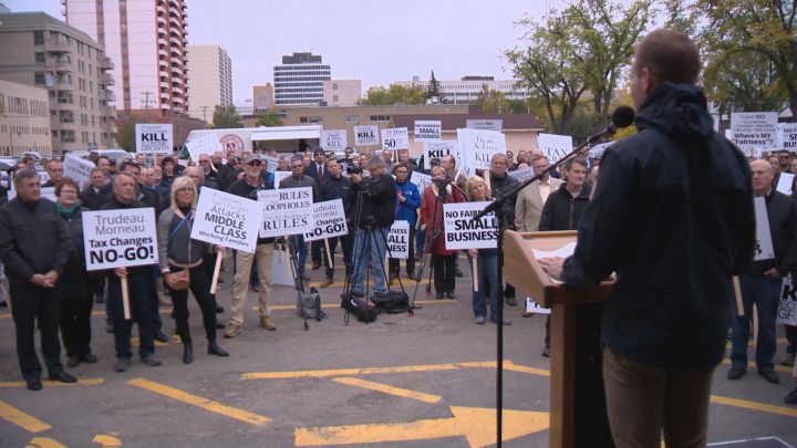 Saskatchewan farmers and small businesses protest proposed tax changes - image