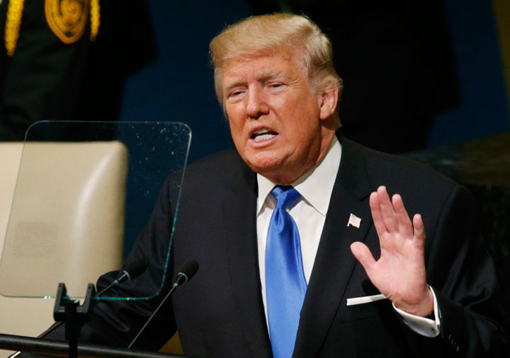 Donald Trump at the UN