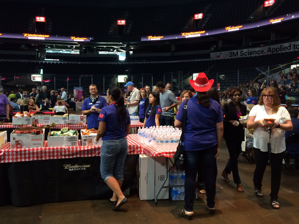 The United Way of London and Middlesex took a different approach to this year's 3M Harvest Lunch.