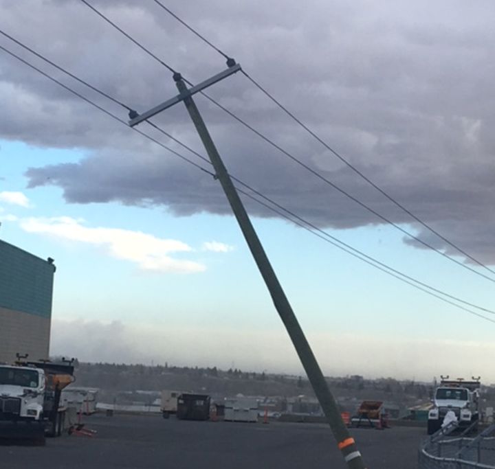 Calgary is cleaning up after a windstorm swept through the city Oct. 17, 2017.