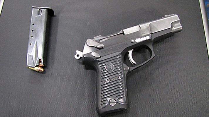 ALERT seize a handgun along with drugs in an Edmonton raid, Friday, Oct. 13, 2017. 