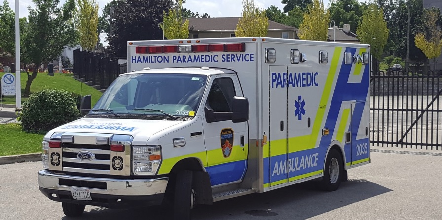 A child has been rescued from a hot car in a WalMart parking lot in Hamilton.