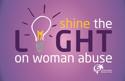 Shine the Light on Woman Abuse campaign runs through the month of November.