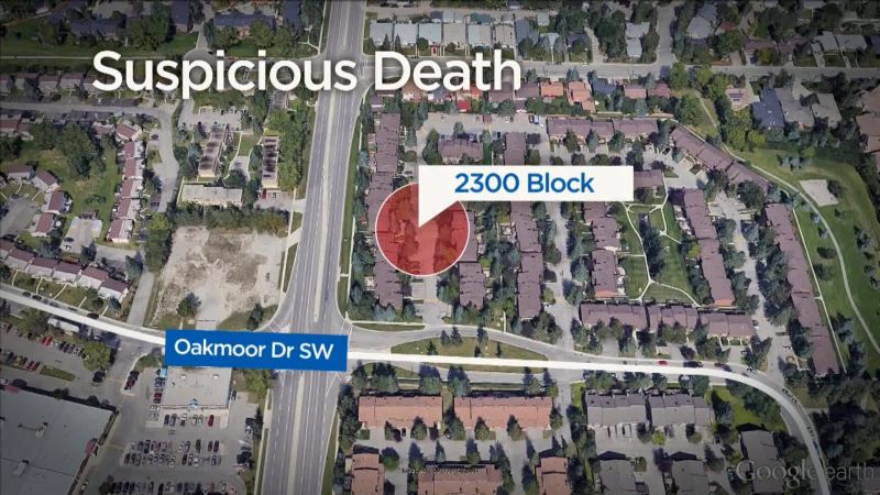 At approximately 4:45 p.m., on Sunday, Oct. 15, 2017, police were called to a residence in the 2300 block of Oakmoor Drive S.W., after a man was found deceased inside the home by a family member.
