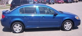 Colleen Smith had been driving a 2005, 4 door, blue, Chevrolet Cobalt.
