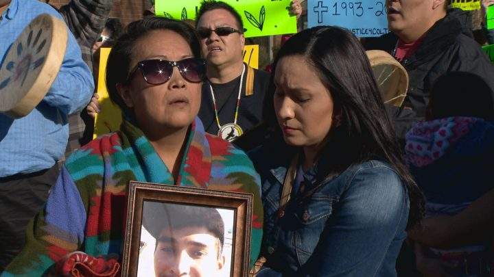 Colten Boushie family upset after report clears officers of misconduct in how the family was treated following his shooting death.