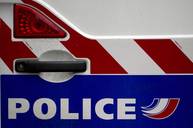 File photo of a Paris police van.