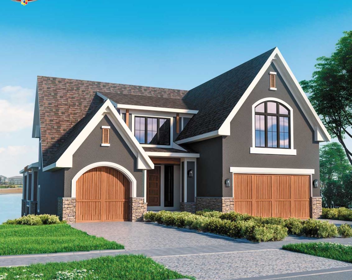 The grand prize in the 2017 Calgary Hospital Home Lottery draw, a $2.4 million Mahogany showhome plus $25,000.