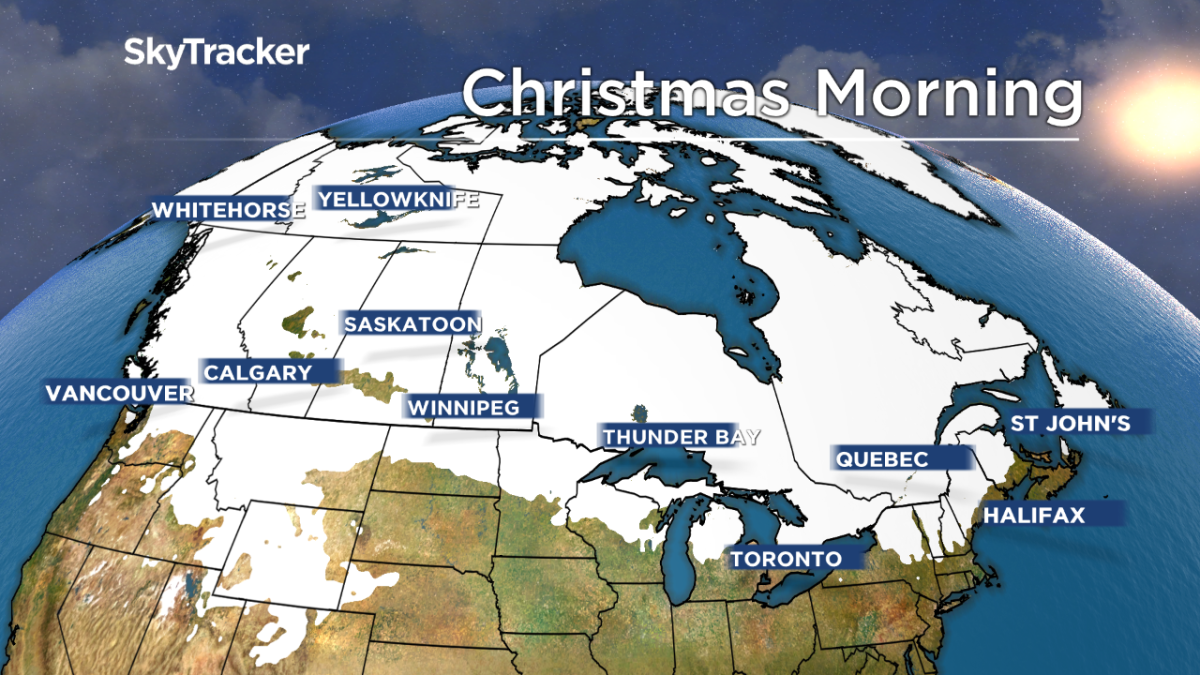 White Christmas expected in most of Canada - image