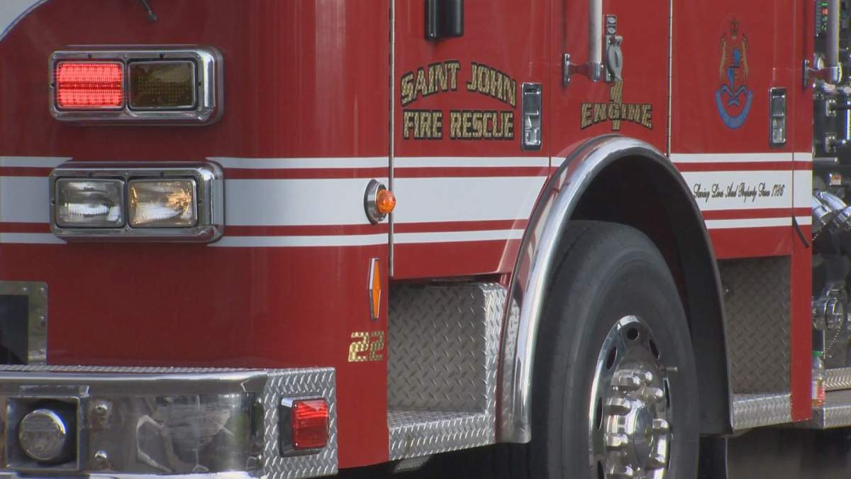 A fire truck is shown in the file photo. 