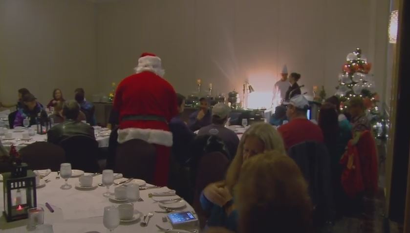 A Fredericton investment advisor and local hotel partnered to give shelter clients a night out this holiday season. 
