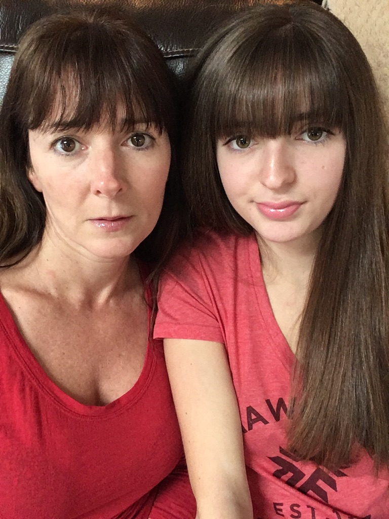 Alaina Fillmore (right) and her mother Lorraine Fillmore (left) are both feeling the effects of the five-week-long faculty strike.