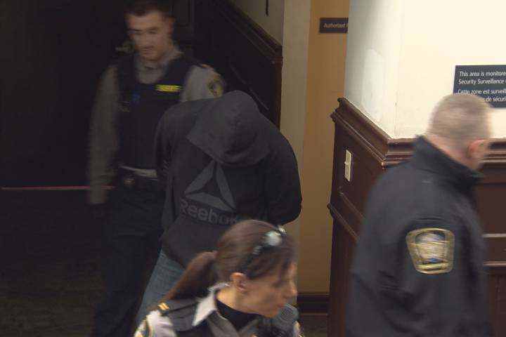 Matthew Albert Percy is seen here before a court appearance on Tuesday Dec. 5, 2017 on charges of sexual assault and voyeurism.