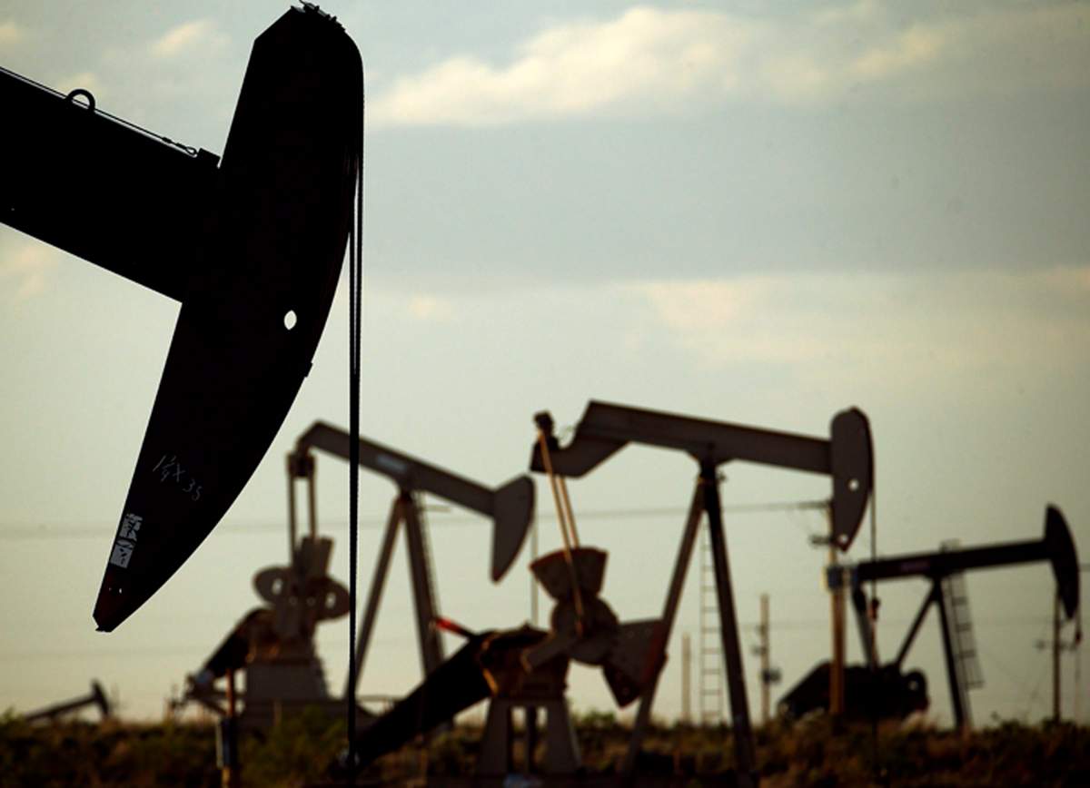 File photo of pumpjacks working in a field.
