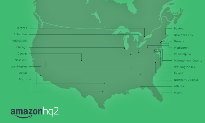 Toronto only Canadian city shortlisted for Amazon HQ2 - image