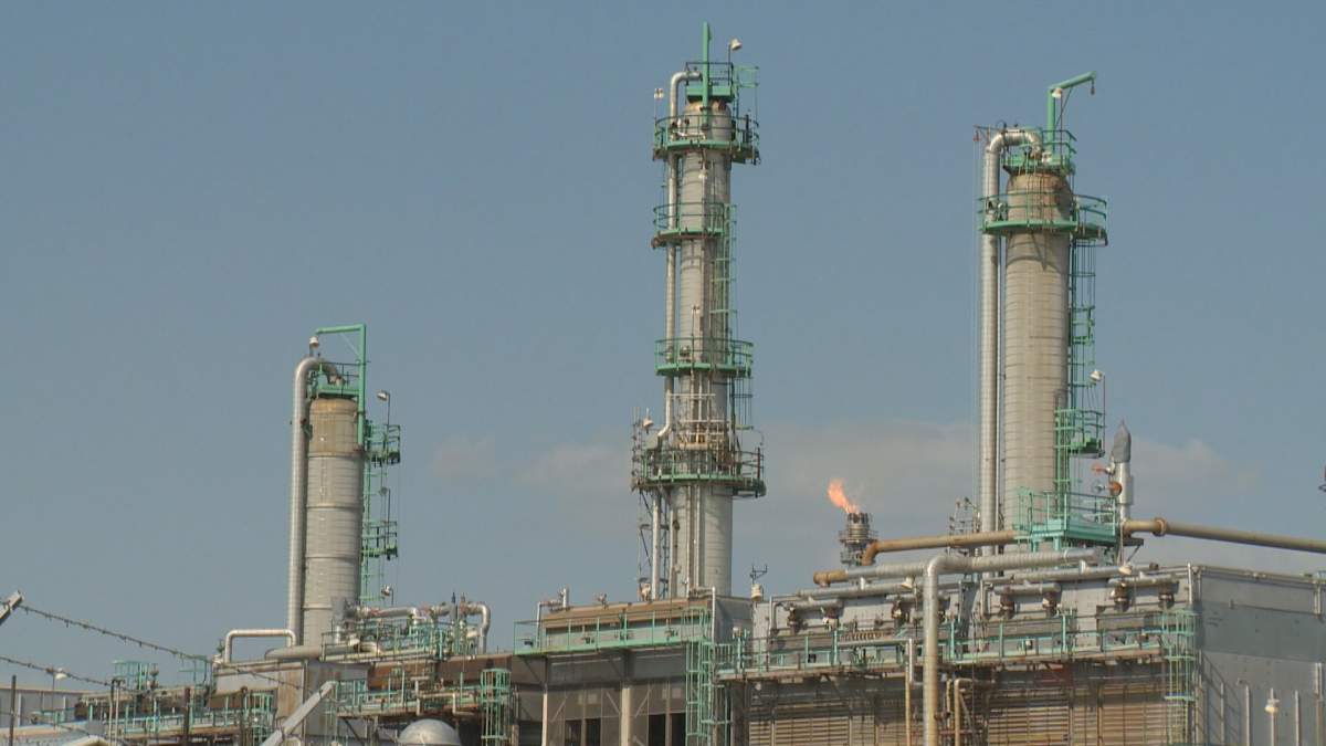 The City of Regina says a recent wastewater test showed higher-than-acceptable levels of vanadium, a heavy metal used by the Co-op Refinery during routine maintenance. 