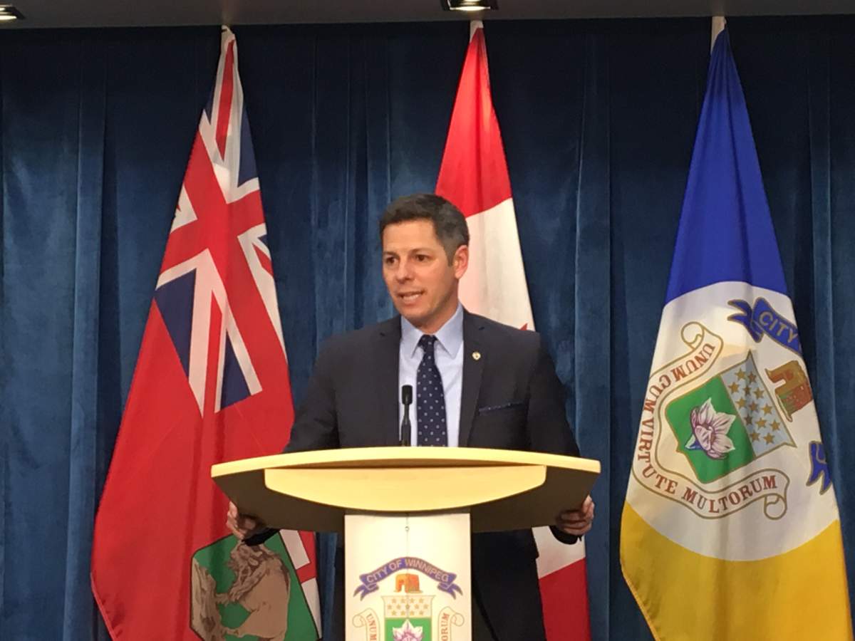 Mayor Brian Bowman.