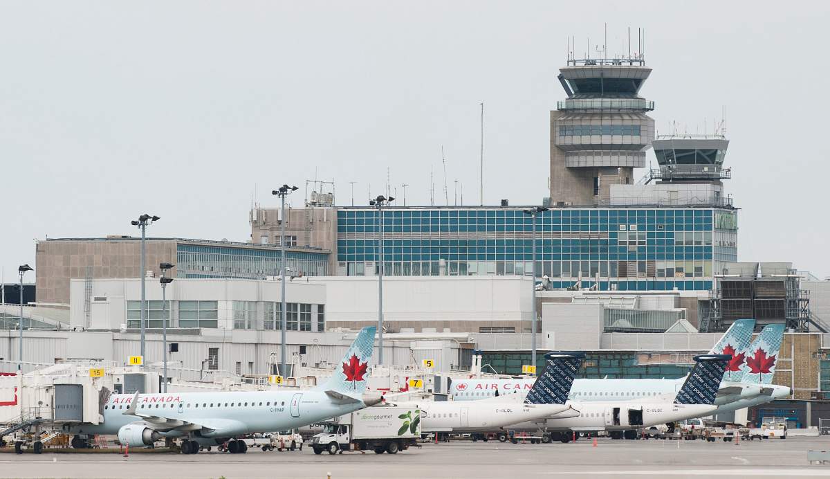 Two planes nearly collided as they came in to land at Montreal's Pierre Elliott Trudeau Airport on May 16, 2018.