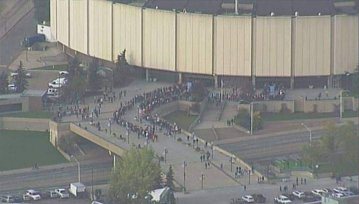 Edmonton's Northlands Coliseum.