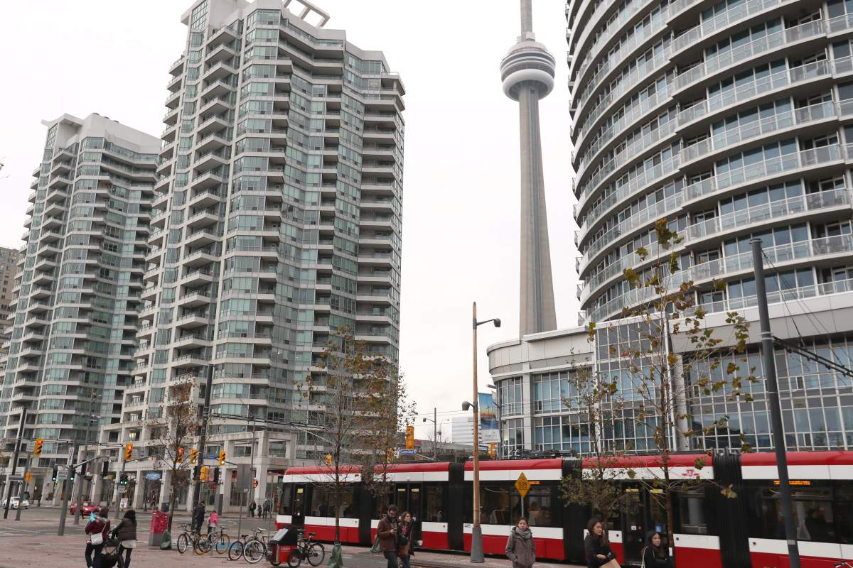 A new report, from Urbanation Inc., says Toronto's average monthly condo rental rates increased to $2,206 based on average unit size of 740 square feet.