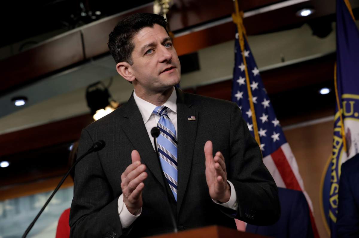 House Speaker Paul Ryan said the Florida shooting shouldn't threaten right to own guns.