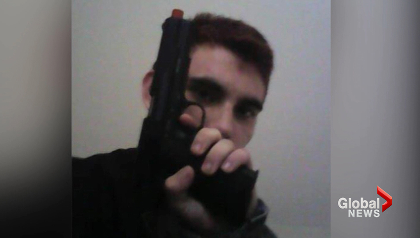 A photo taken from Nikolas Cruz’s Instagram account.