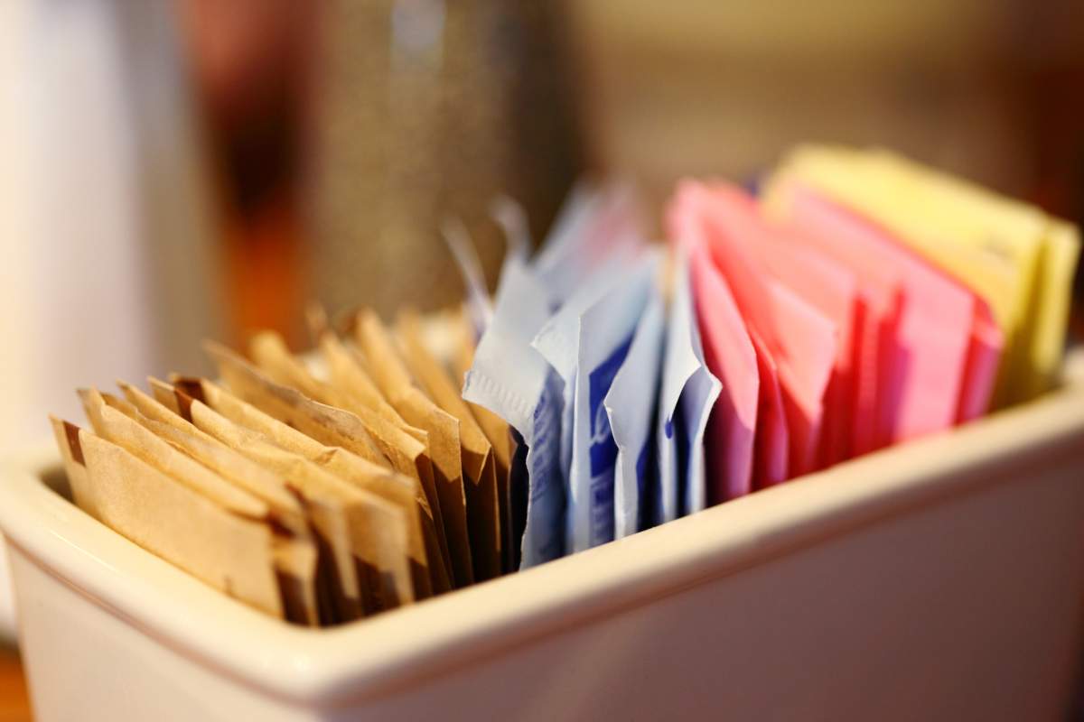 Bednarski adds with aspartame in particular (and this debate has been going on in the community for years), our bodies end up craving more of the sweet stuff.