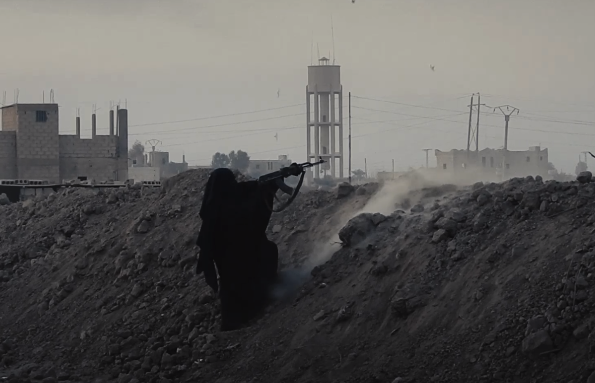 Screenshot from ISIS propaganda video. 