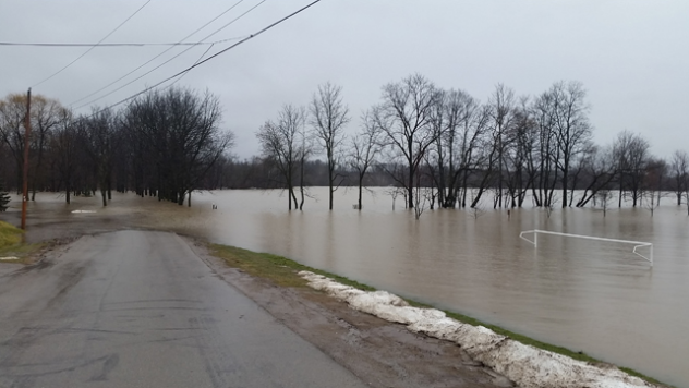 The LTVCA issued a flood warning on Feb. 22, 2018, a day before the Mayor of Chatham-Kent declared a state of emergency.