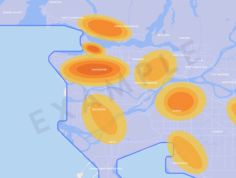 New maps outline possible models for Metro Vancouver tolls, driving fees - image