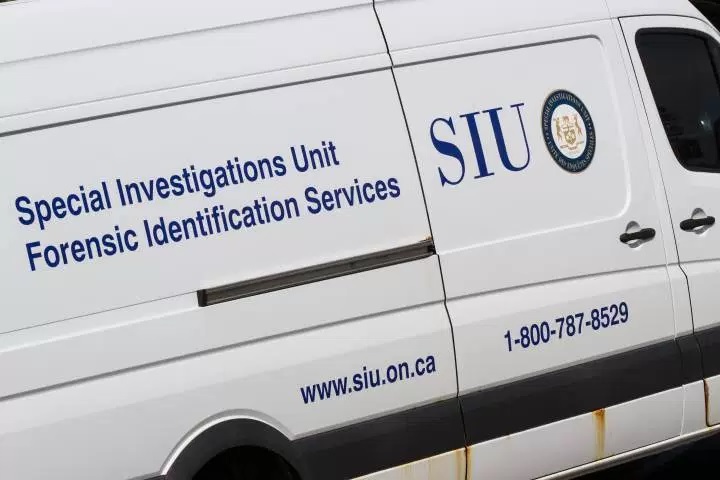 The SIU is an arm's-length agency that investigates reports involving police where there has been death, serious injury or allegations of sexual assault.