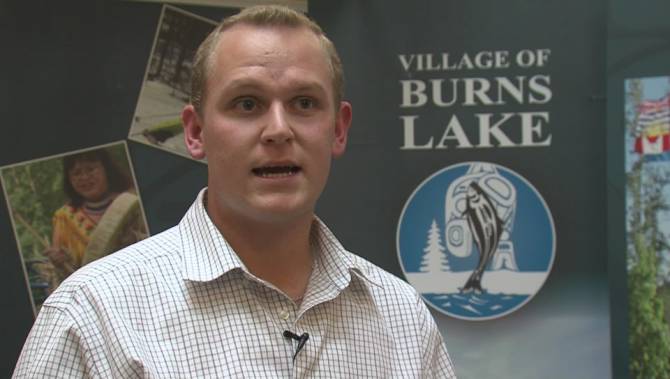 Former Burns Lake mayor Luke Strimbold.