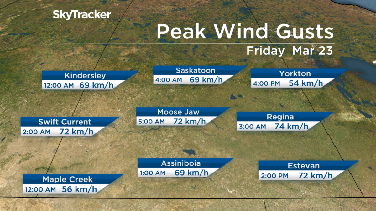Spring snow storm hits Regina, central and southern Saskatchewan - image