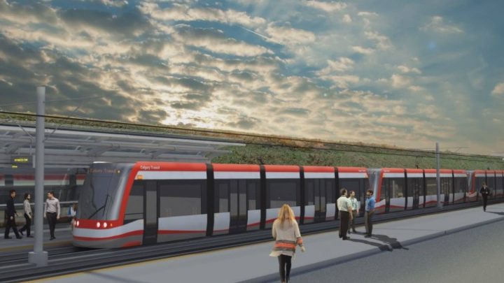 Proposed sketch of Green Line LRT.