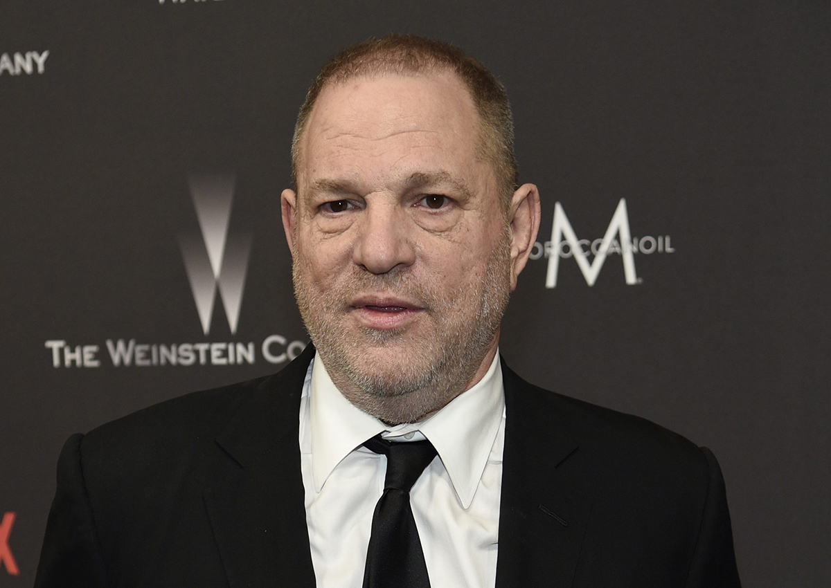In this Jan. 8, 2017, file photo, Harvey Weinstein arrives at The Weinstein Company and Netflix Golden Globes afterparty in Beverly Hills, Calif.