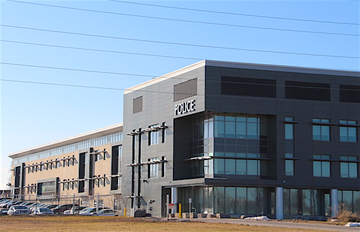 The Niagara Regional Police Service headquarters in Niagara Falls, Ont.