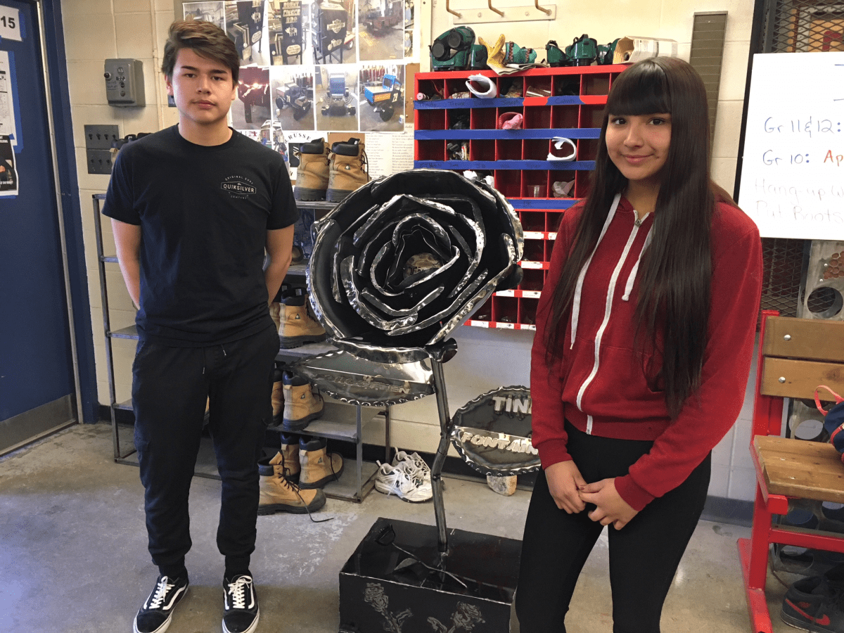 Winnipeg students design tribute to Tina Fontaine - image