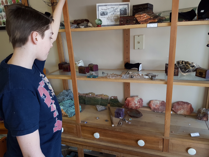 It was a shocking weekend for Judah Tyreman, 13, but he vows his shop and museum will remain open.