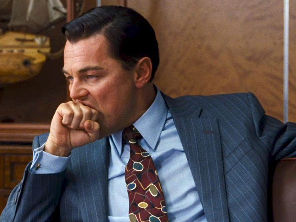 Leonardo DiCaprio stars in 'The Wolf of Wall Street.'.