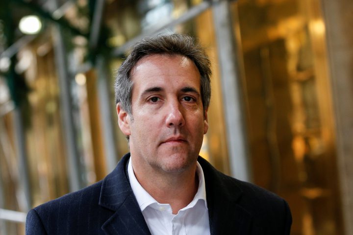 U.S. President Donald Trump's personal lawyer Michael Cohen exits a hotel in New York City, U.S., April 11, 2018. 